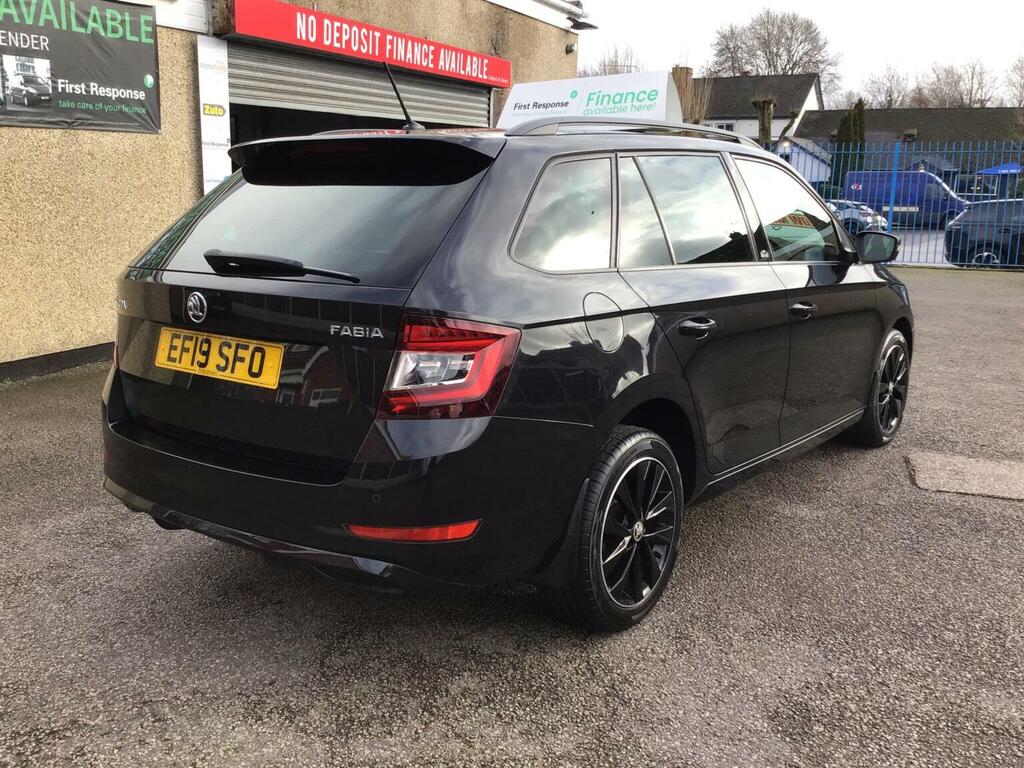 Skoda Fabia Estate 1.0 Tsi Monte Carlo Euro 6 Ss 2019 EF19SFO Black #3