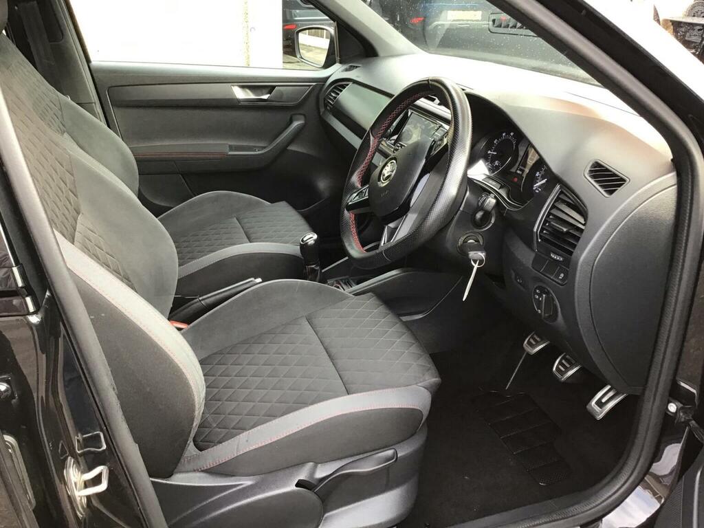 Skoda Fabia Estate 1.0 Tsi Monte Carlo Euro 6 Ss 2019 EF19SFO Black #2