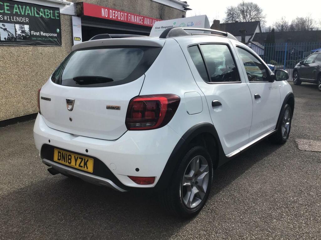 Dacia Sandero Stepway Hatchback 0.9 Tce Laureate Euro 6 Ss 2018 DN18YZK White #3