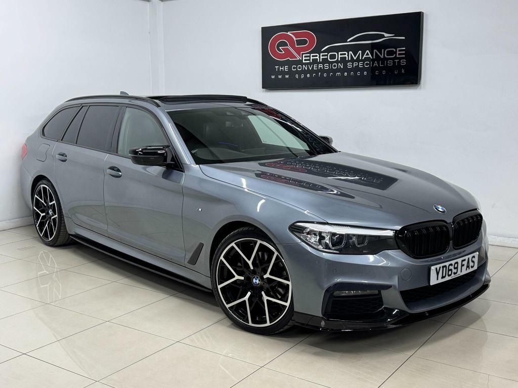 BMW 5 Series 2.0 520D M Sport Touring Euro 6 S S Blue