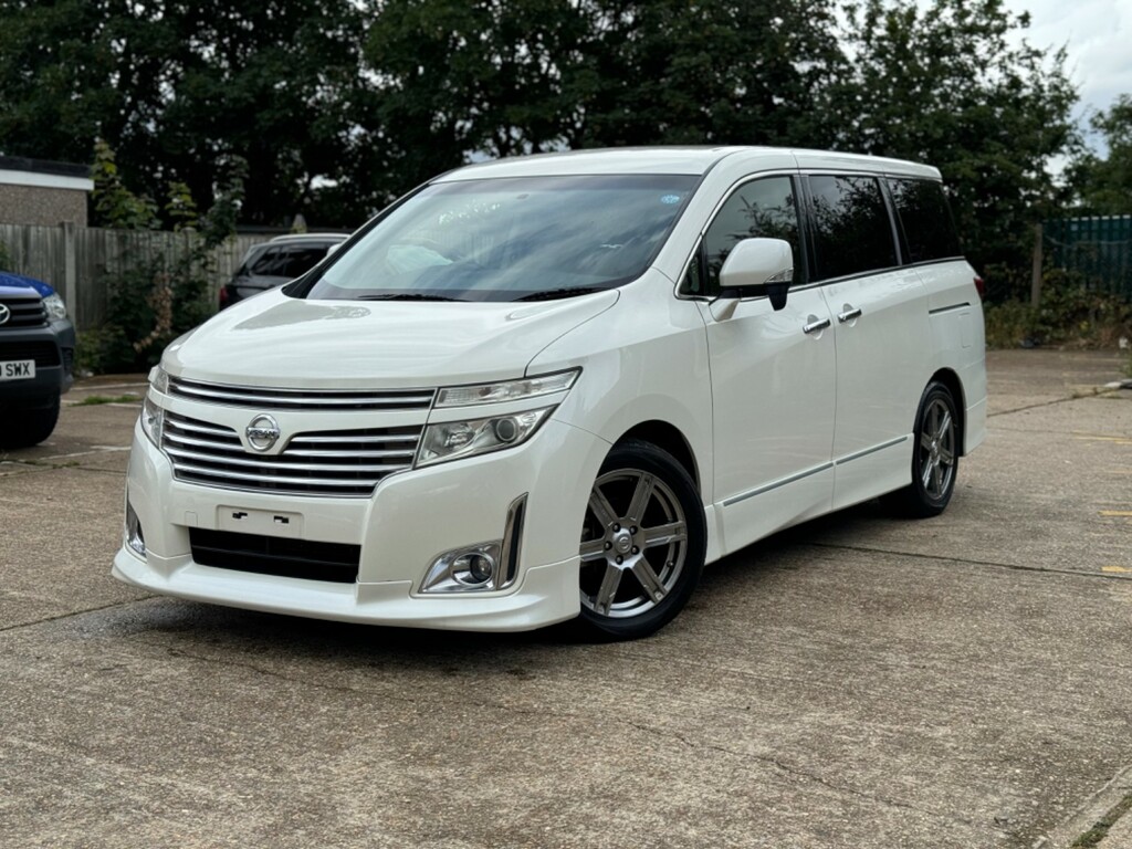Nissan Elgrand Nissan Elgrand Highway Star 2.5 13-62 White #3