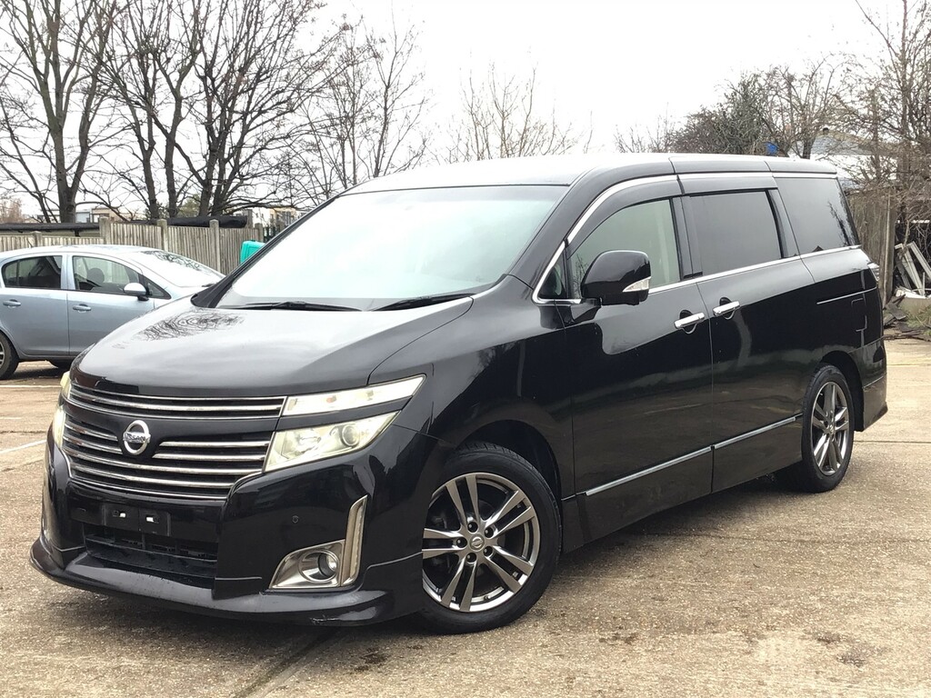 Nissan Elgrand Nissan Elgrand Highway Star 2.5 12-12 LX12HWH Black #4