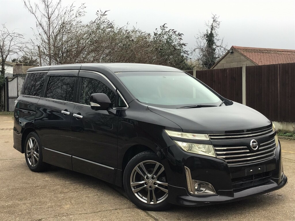 Nissan Elgrand Nissan Elgrand Highway Star 2.5 12-12 LX12HWH Black #3