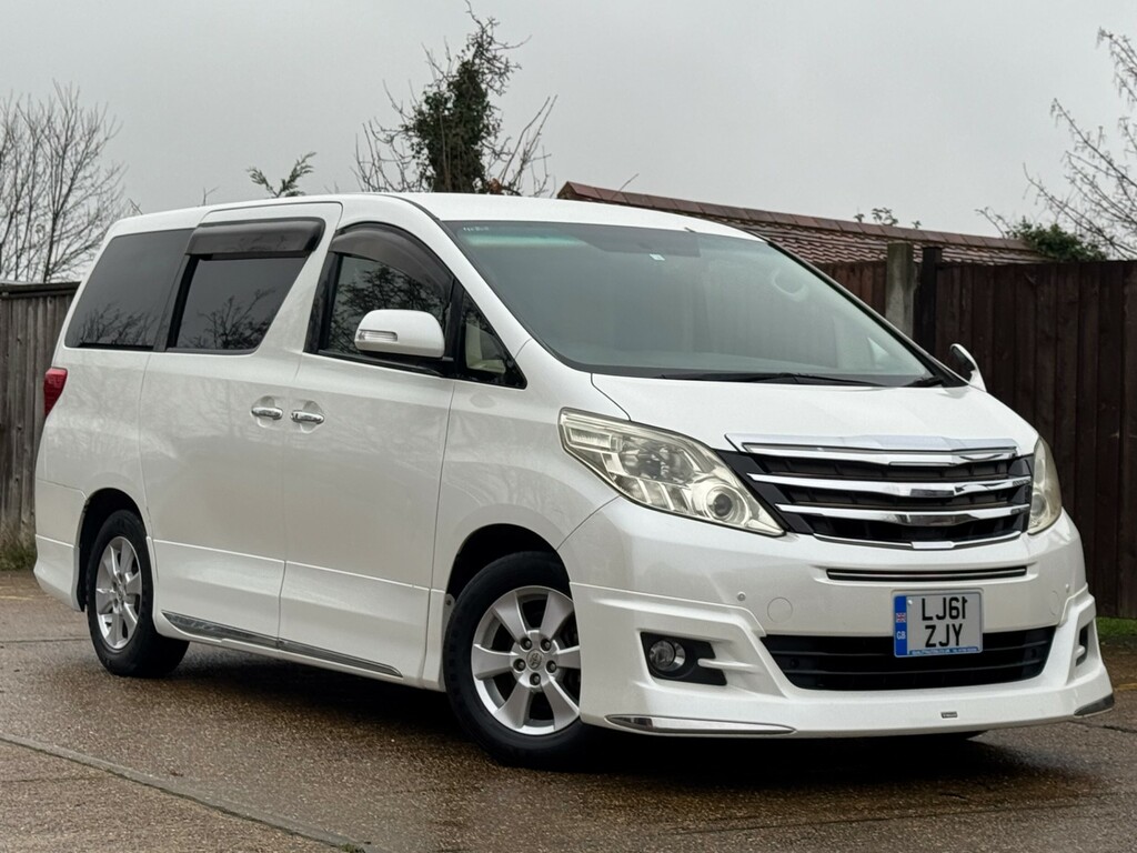 Toyota Alphard Toyota Alphard 240 X, 2.4 Ulez 8 Seat 61-12 F White #3