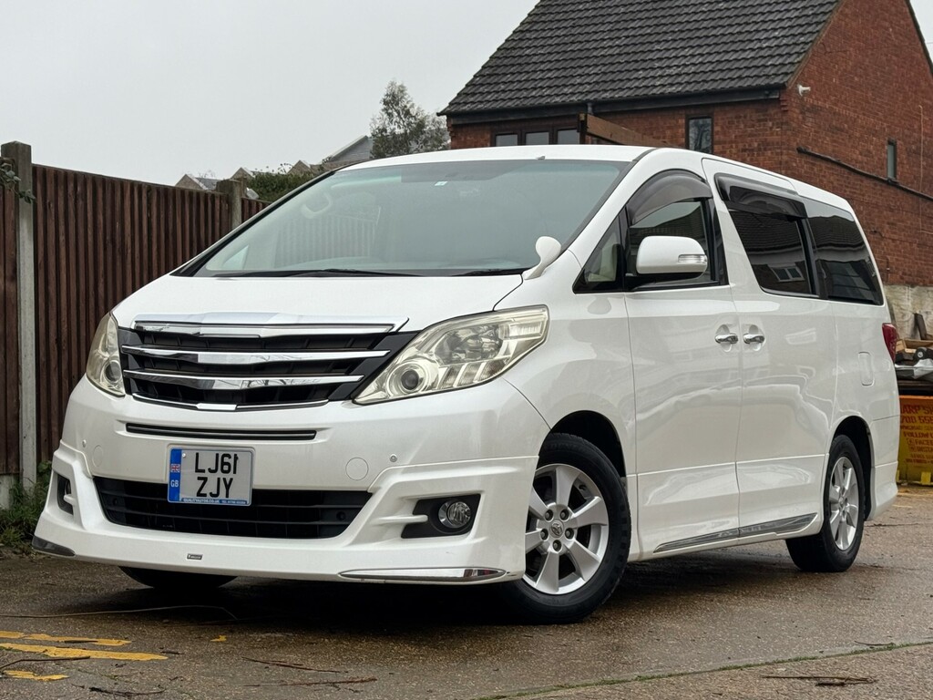 Toyota Alphard Toyota Alphard 240 X, 2.4 Ulez 8 Seat 61-12 F White #4