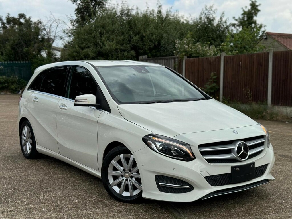 Mercedes-Benz B Class Mercedes-benz B180 Blue Eff Sport 1.6L White #3