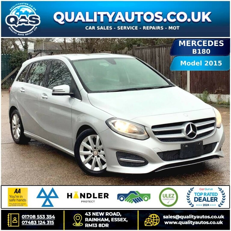 Mercedes-Benz B Class Mercedes-benz B180 Blue Eff Sport 1.6L Silver