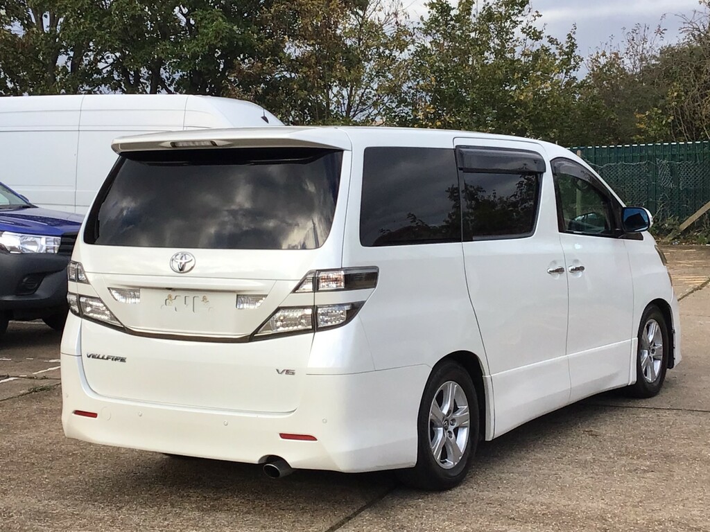 Toyota Vellfire Toyota Vellfire Z White 2.4L 7Seat Ulez 10-60 White #5