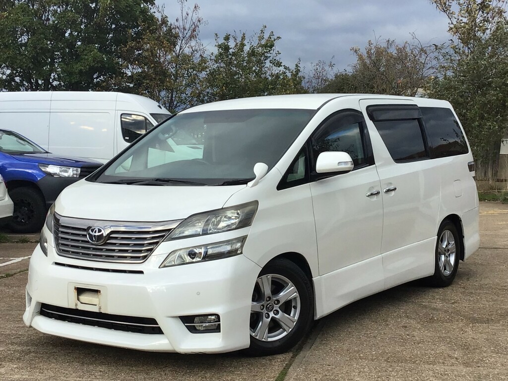 Toyota Vellfire Toyota Vellfire Z White 2.4L 7Seat Ulez 10-60 White #2