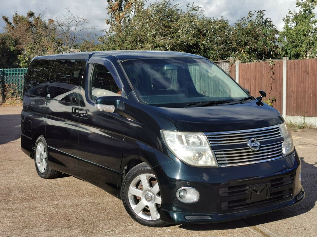 Nissan Elgrand Nissan Elgrand 3.5 8 Seat, Fresh Import,verif Black #2