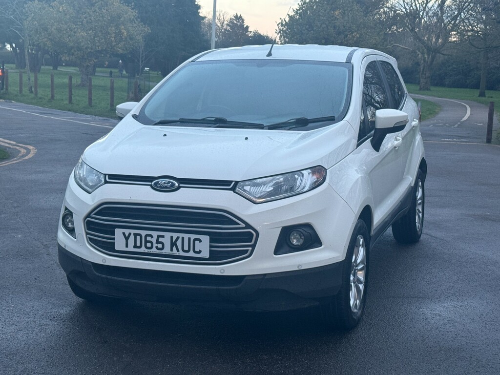 Ford Ecosport Ford Ecosport 1.5 Zetec Suv 2Wd YD65KUC White #6