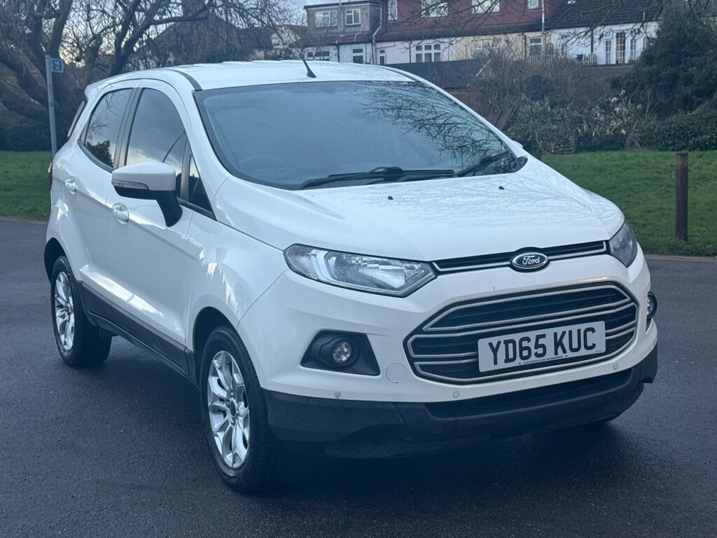 Ford Ecosport Ford Ecosport 1.5 Zetec Suv 2Wd YD65KUC White #2