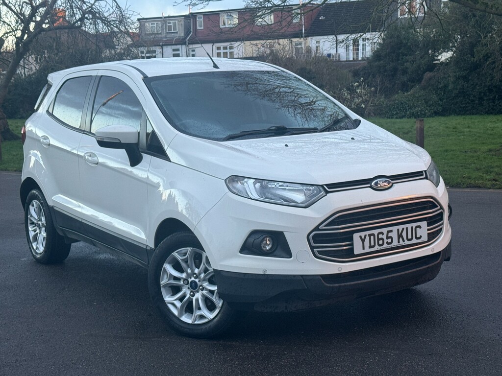Ford Ecosport Ford Ecosport 1.5 Zetec Suv 2Wd White