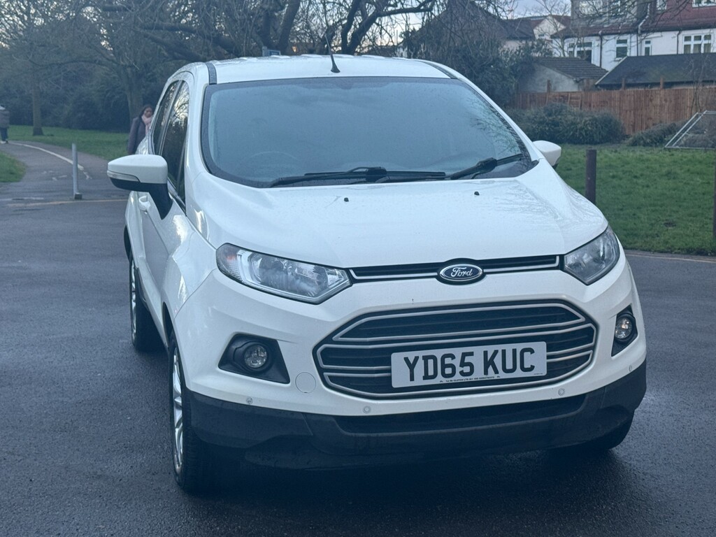 Ford Ecosport Ford Ecosport 1.5 Zetec Suv 2Wd YD65KUC White #3