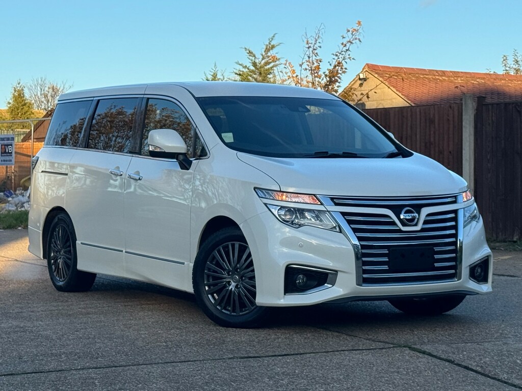 Nissan Elgrand Elgrand Highway Star S 4Wd 2.5L 8 Sea White