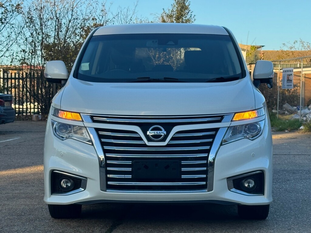Nissan Elgrand Elgrand Highway Star S 4Wd 2.5L 8 Sea White #2