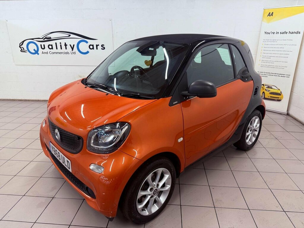 Smart Fortwo Coupe 1.0 Passion Euro 6 Ss Black