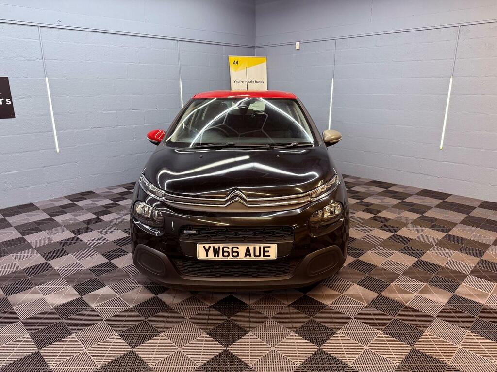 Citroen C3 1.2 Puretech Feel Euro 6 YW66AUE Black #5
