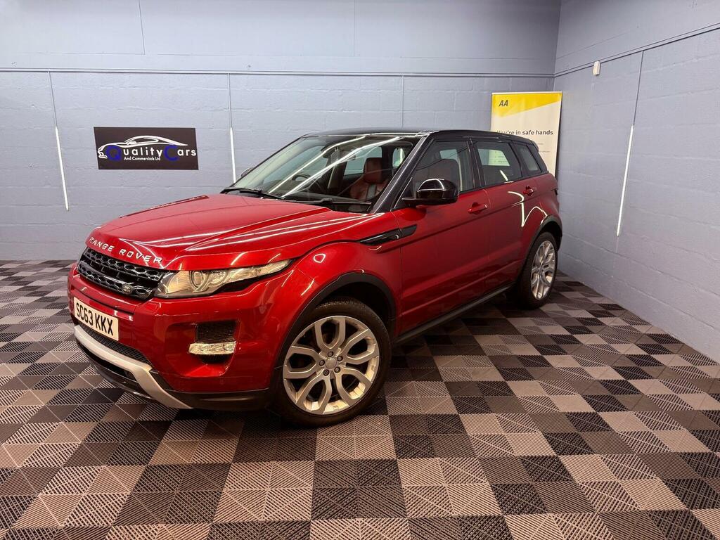 Land Rover Range Rover Evoque 2.0 Si4 Dynamic 4Wd Euro 5 Ss Red #2