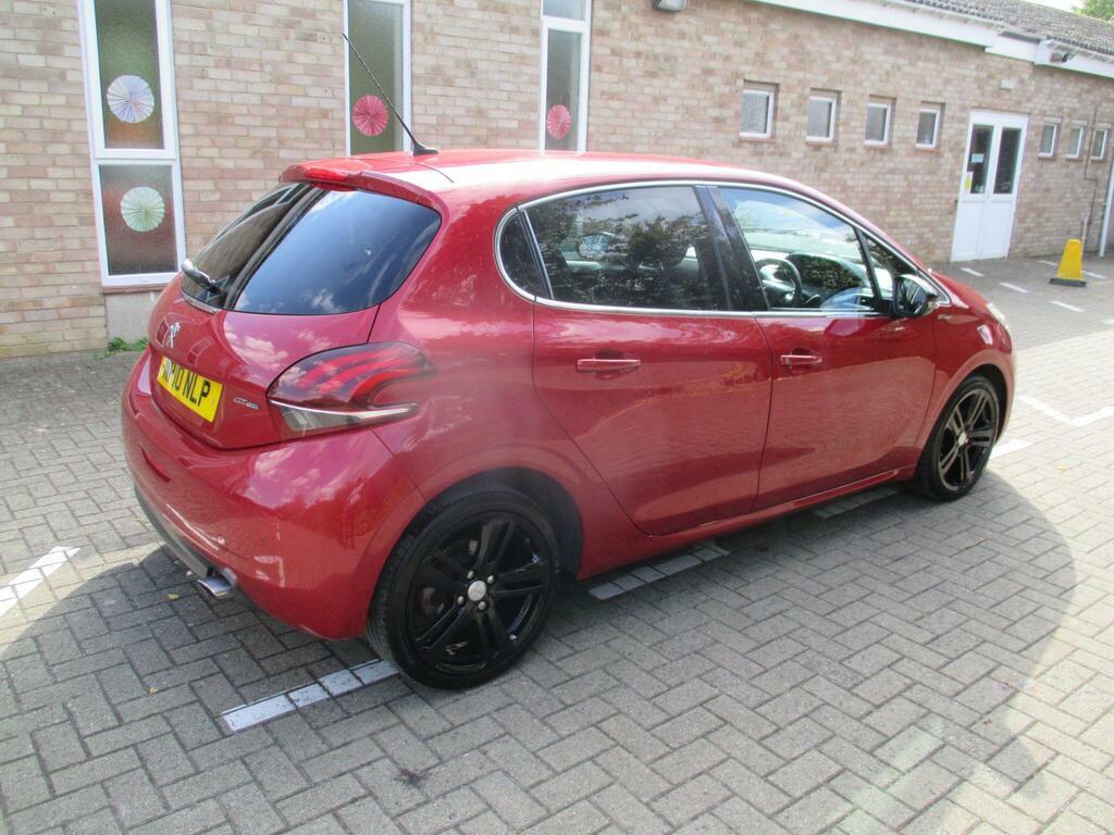 Peugeot 208 1.2 Puretech Gt Line Euro 6 S S NP10NLP Red #5
