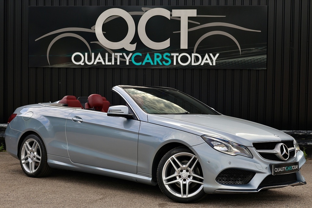 Mercedes-Benz E Class E350 Cdi Amg Sport Convertible SB13NVP Silver #5