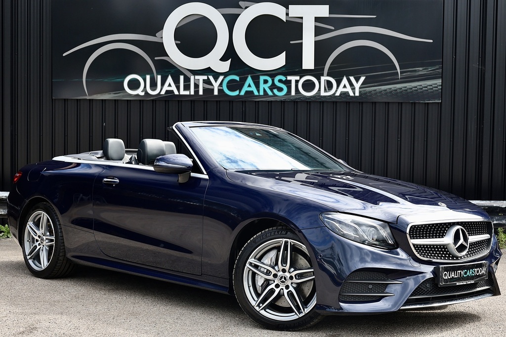 Mercedes-Benz E Class E350d Amg Line Premium Plus Blue