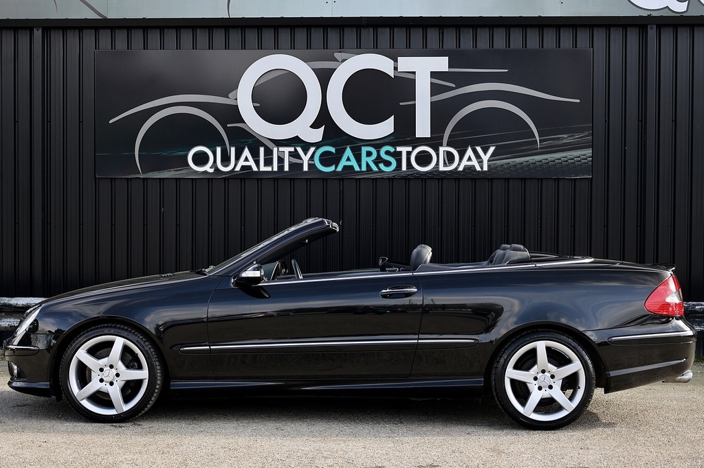 Mercedes-Benz CLK Clk280 Amg Sport Convertible Black #2