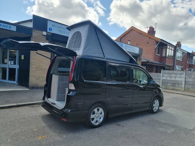 Nissan Serena 2 Berth Micro Camper 2.0 PG08YPX Black #2