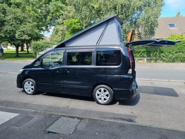 Nissan Serena 2 Berth Micro Camper 2.0 PG08YPX Black