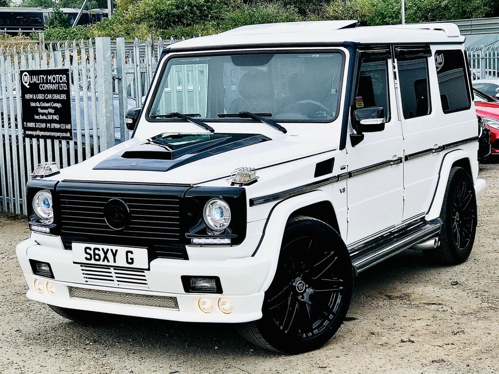 Mercedes-Benz G Class G500 Left Hand Drive Brabus Edition White #5