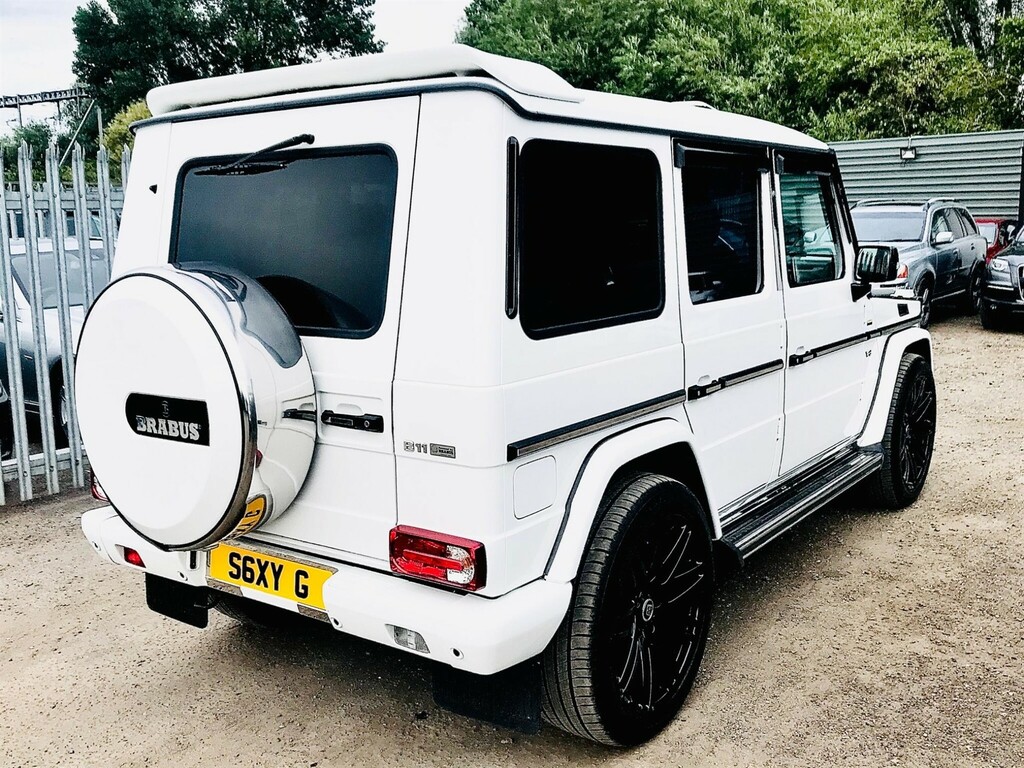 Mercedes-Benz G Class G500 Left Hand Drive Brabus Edition White #6