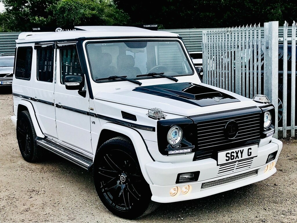 Mercedes-Benz G Class G500 Left Hand Drive Brabus Edition White