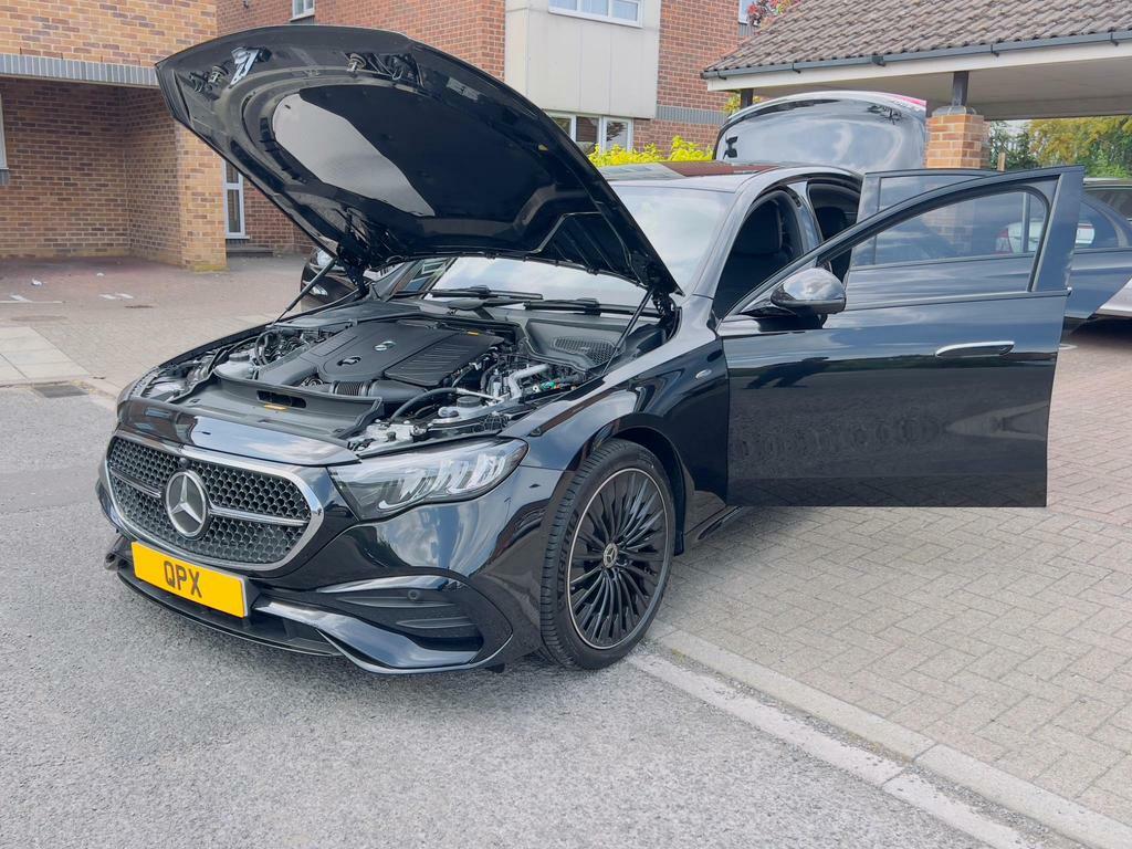 Mercedes-Benz E Class 2.0 E300de 25.4Kwh Amg Line Premium Saloon Black #5