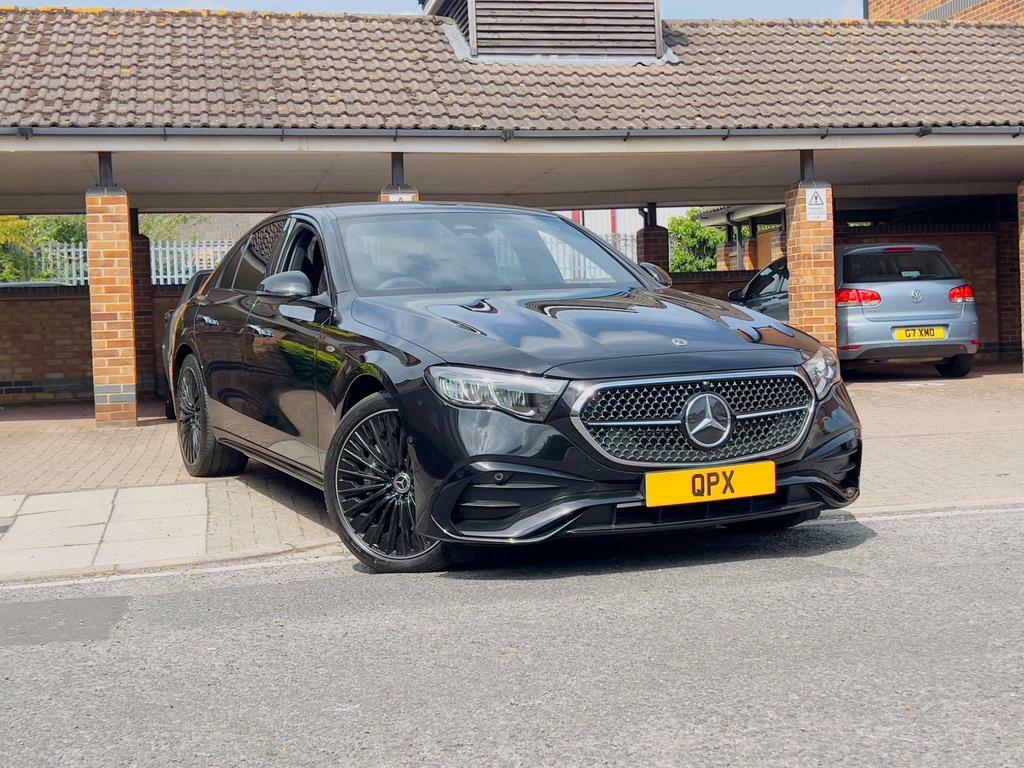 Mercedes-Benz E Class 2.0 E300de 25.4Kwh Amg Line Premium Saloon Black