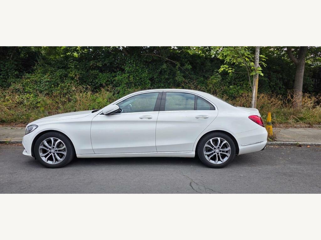 Mercedes-Benz C Class 2.0 C200 Sport 7G-tronic Euro 6 S S White #4