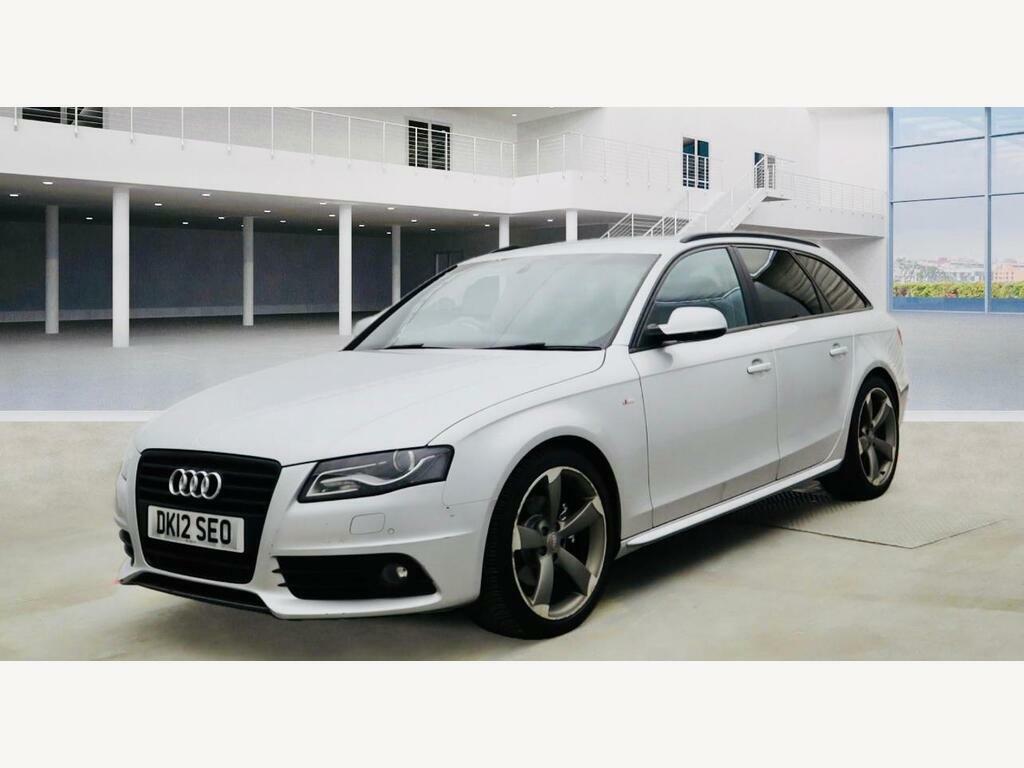 Audi A4 Avant 1.8 Tfsi Black Edition Euro 5 S S Silver