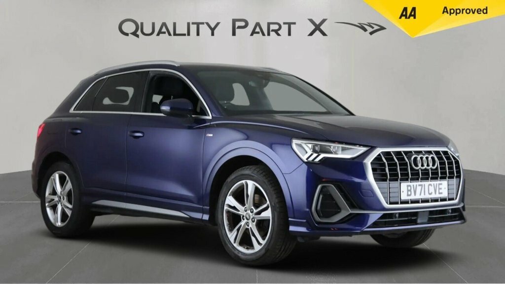 Audi Q3 1.5L S Line Blue