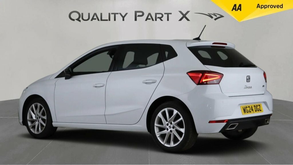 Seat Ibiza 1.0 Tsi Fr Euro 6 Ss WG24DGZ White #5