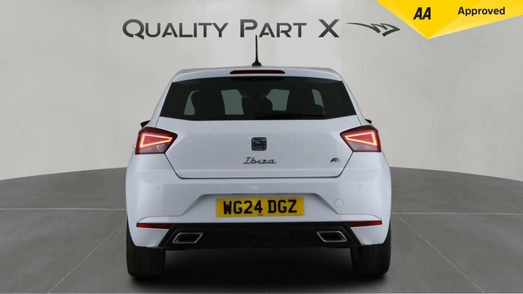 Seat Ibiza 1.0 Tsi Fr Euro 6 Ss WG24DGZ White #6