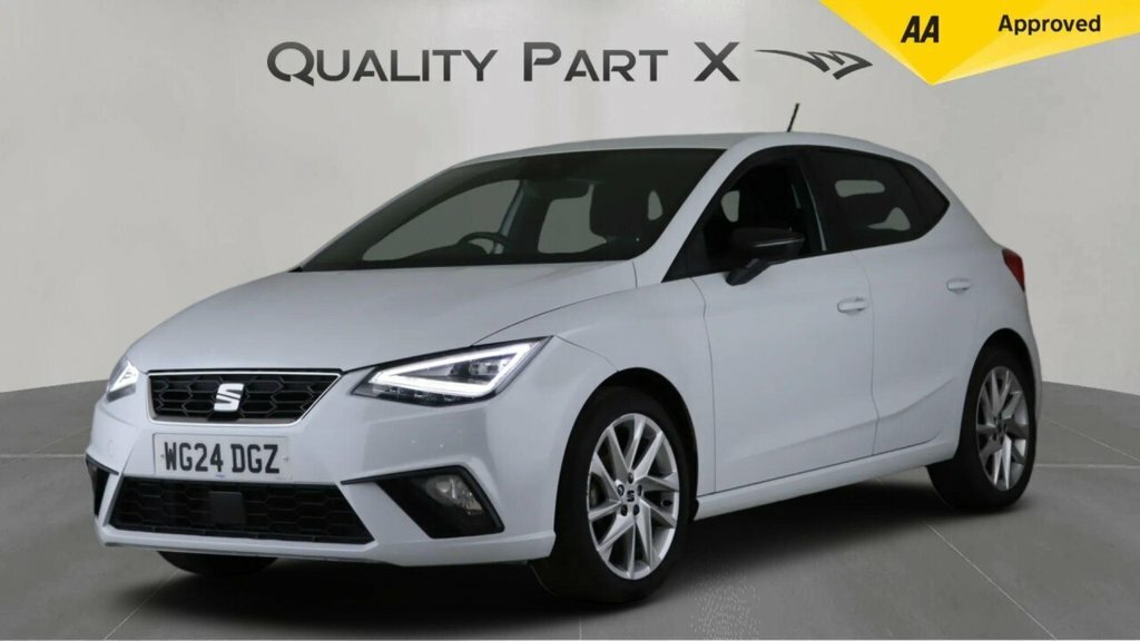 Seat Ibiza 1.0 Tsi Fr Euro 6 Ss WG24DGZ White #3