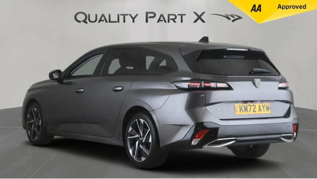 Peugeot 308 SW Estate KM72AYW Grey #5