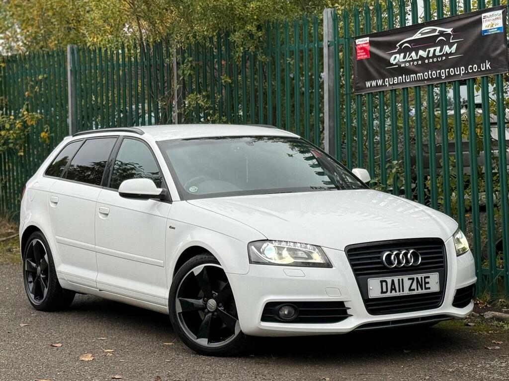 Audi A3 2.0 Tdi Black Edition Sportback Euro 5 Ss White