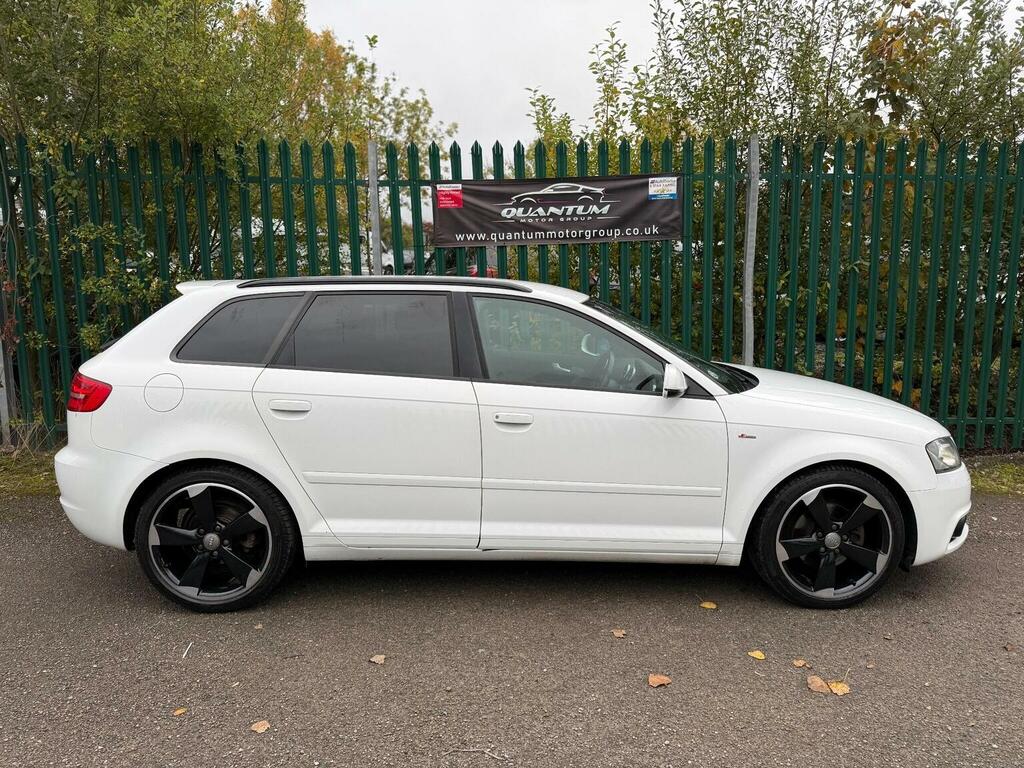 Audi A3 2.0 Tdi Black Edition Sportback Euro 5 Ss White #4