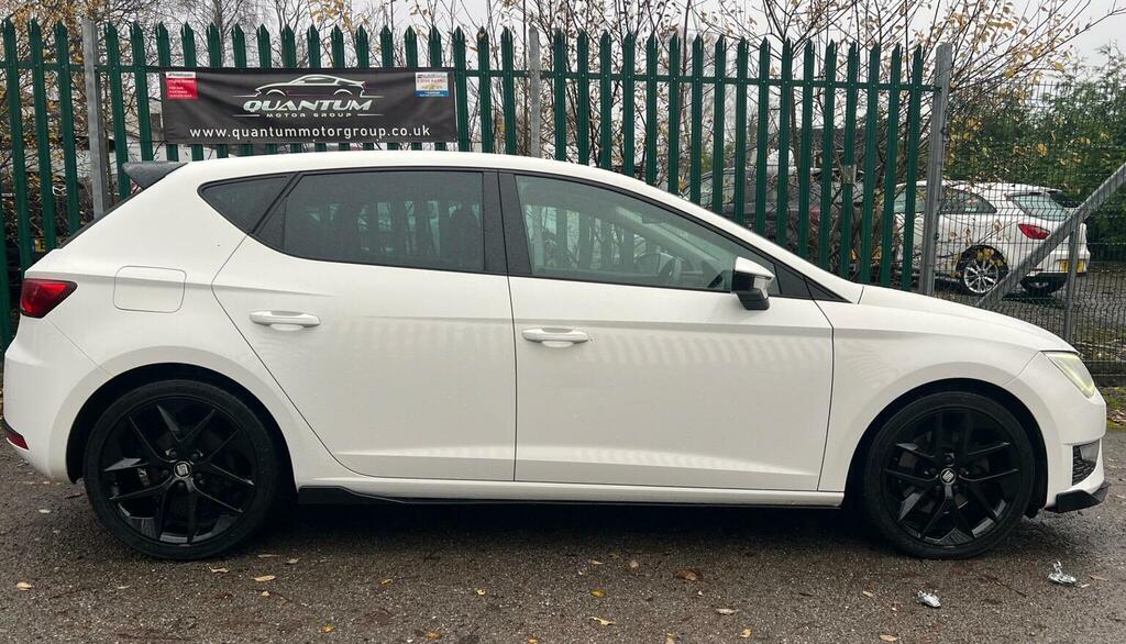 Seat Leon 2.0 Tdi Cr Fr Euro 5 Ss 201414 KX14VBB White #5