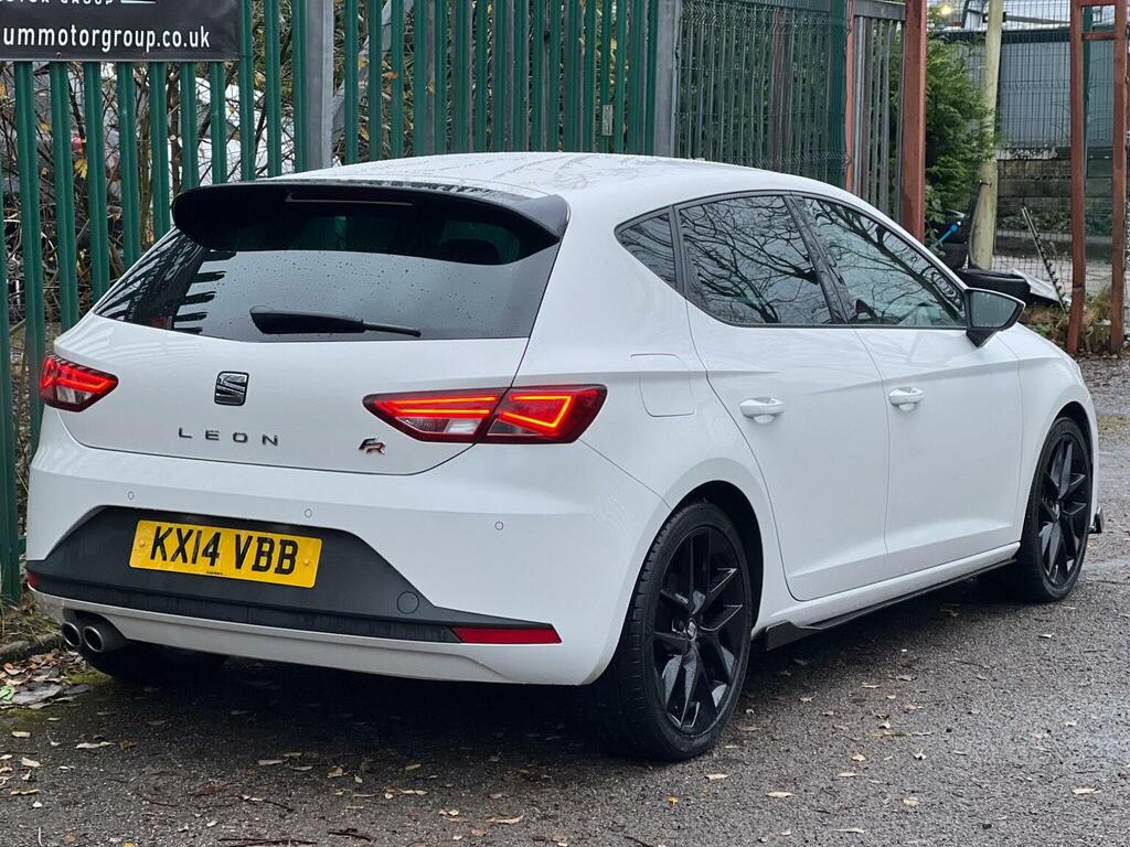 Seat Leon 2.0 Tdi Cr Fr Euro 5 Ss 201414 KX14VBB White #6