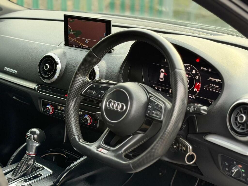 Audi S3 2.0 Tfsi Black Edition Sportback S Tronic Quattro AF18NKP Black #2