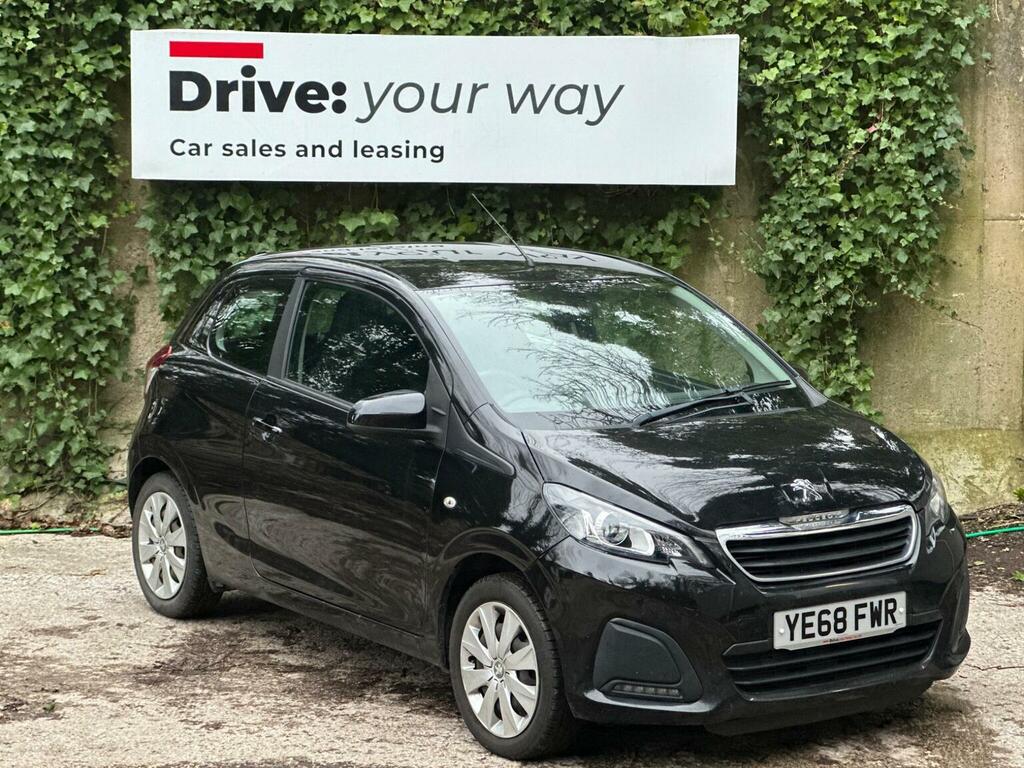 Peugeot 108 Hatchback 1.0 Active Euro 6 201868 Black