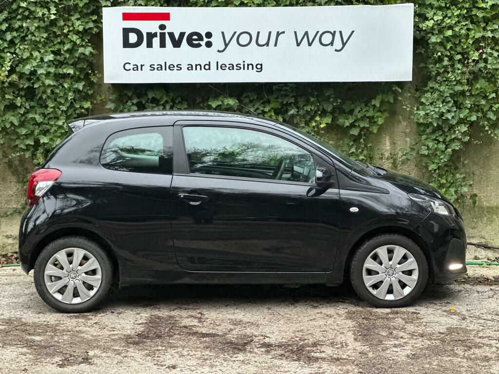 Peugeot 108 Hatchback 1.0 Active Euro 6 201868 YE68FWR Black #5