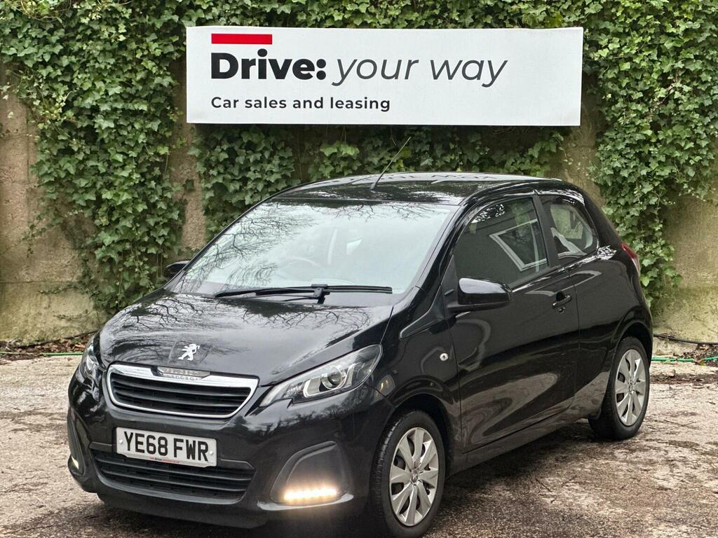 Peugeot 108 Hatchback 1.0 Active Euro 6 201868 YE68FWR Black #3