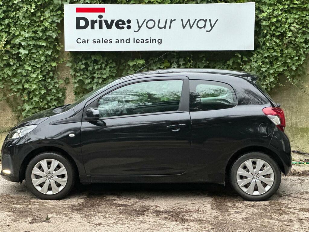 Peugeot 108 Hatchback 1.0 Active Euro 6 201868 YE68FWR Black #4